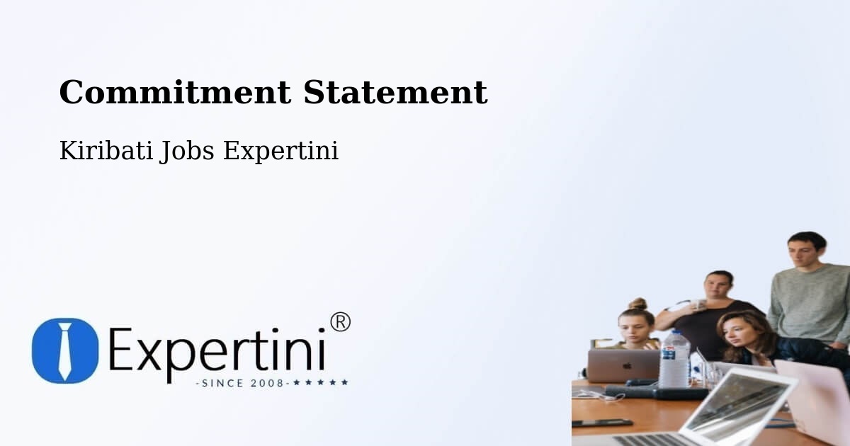 Corporate Commitment – Buota Village - Kiribati Jobs Expertini
